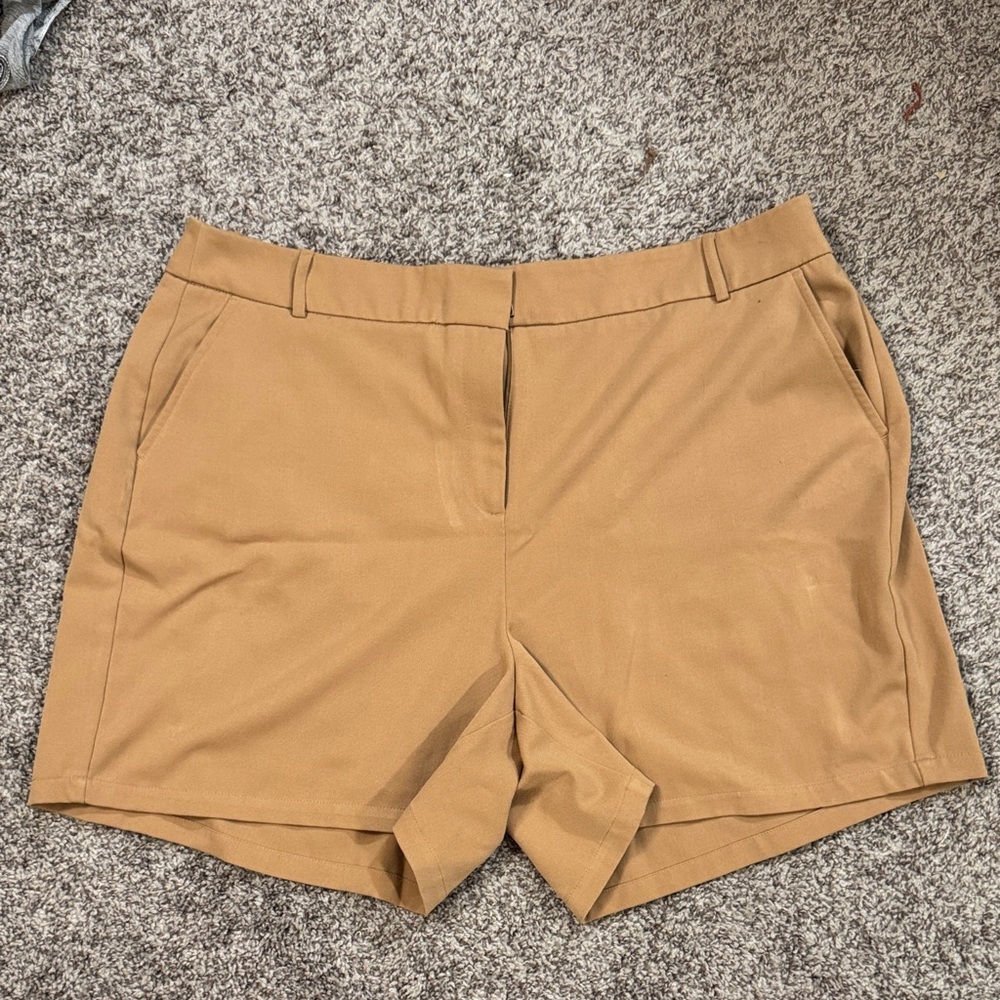 Lane Bryant Tan Women's Shorts